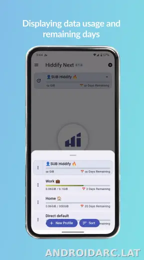 Hiddify скриншот 5